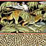Dollhouse Miniature Wallpaper: Leopard